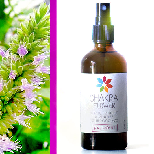 der beste ökologische Yogamatten Reiniger mit Patchouli Duft zur Erholung